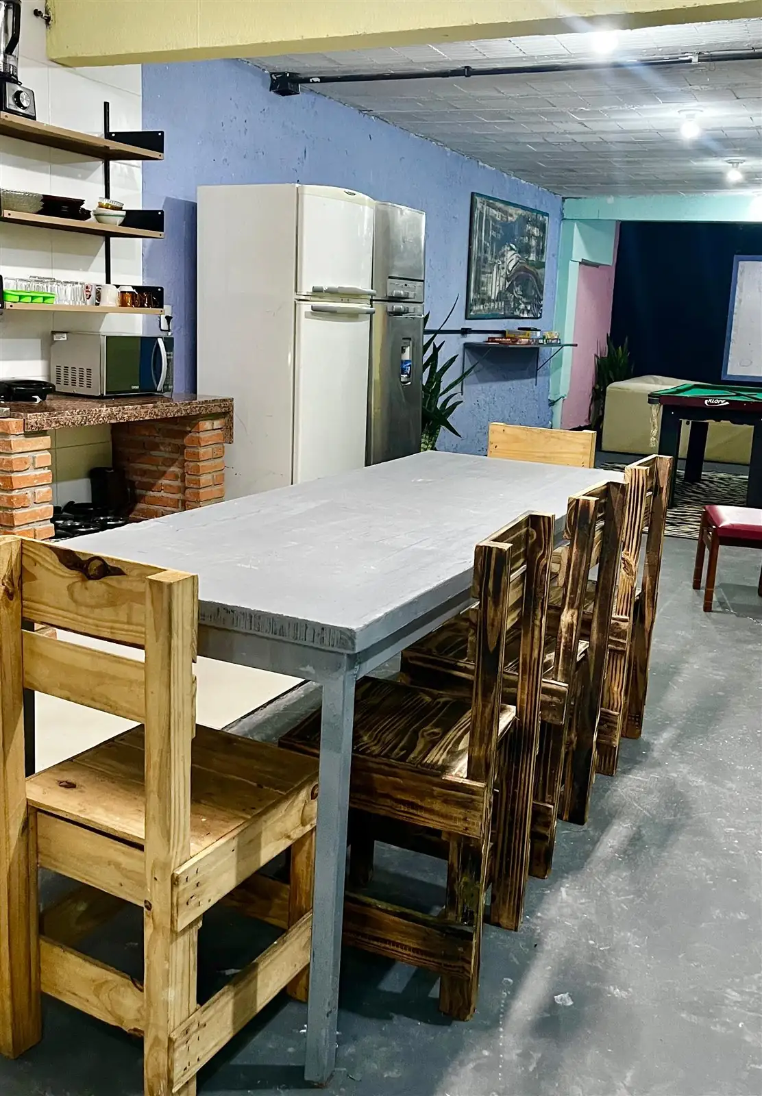 Mesa coletiva da Bah Conde