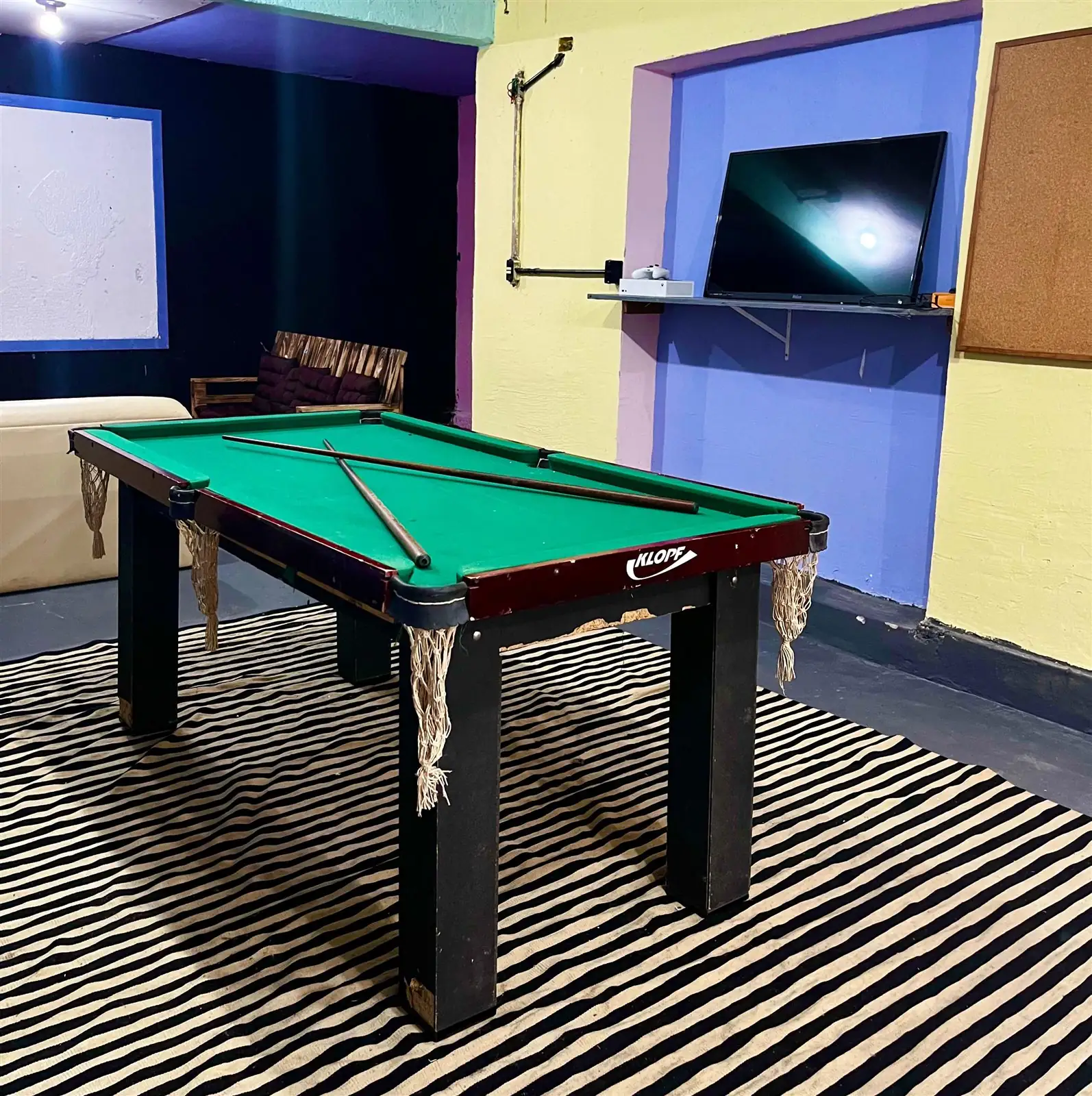 sala de jogos da Bah Conde